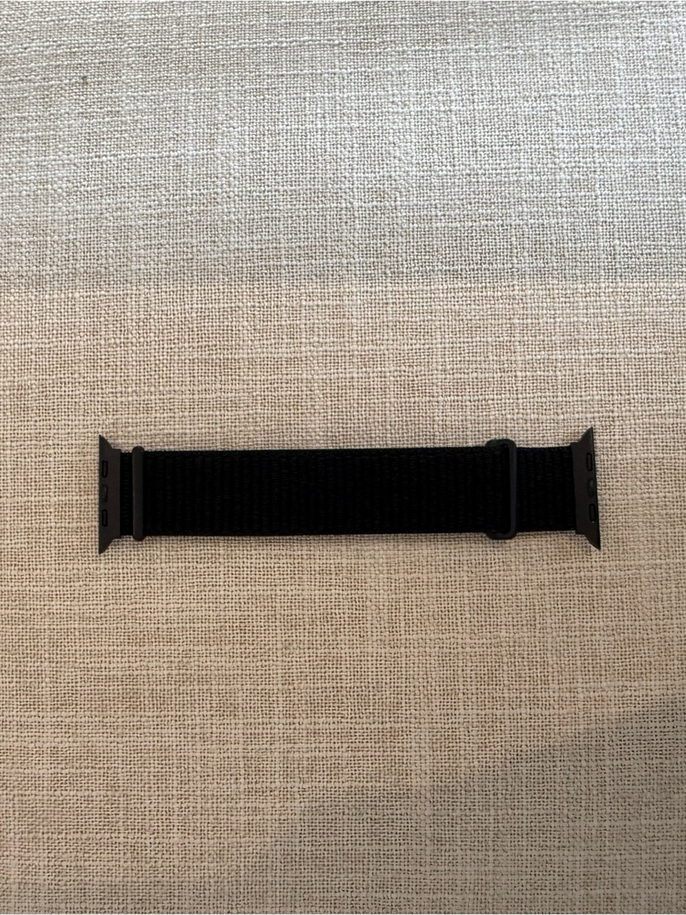 Black Nylon Loop Watch AppleWatch Band - NEVER USED